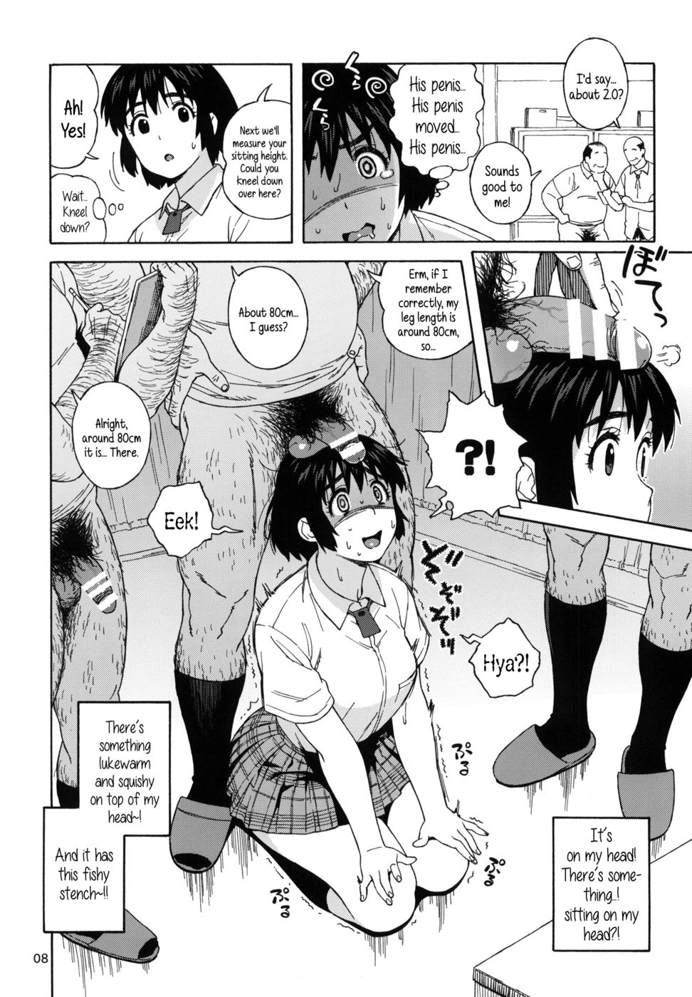 Hentai Manga Comic-Fuuka and the Secret Physical Measurements-Read-7